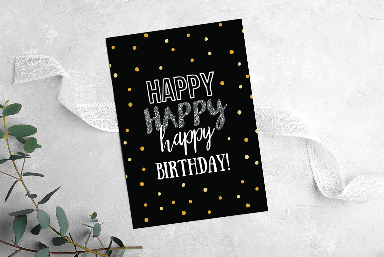 Cartes de voeux finitions exclusives