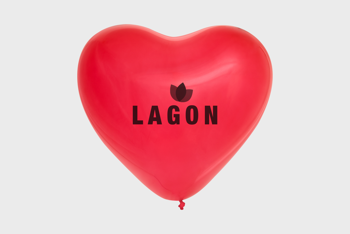 Ballons en forme cœur