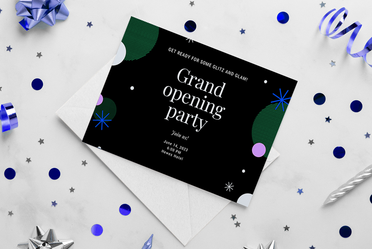 Cartons d'invitation
