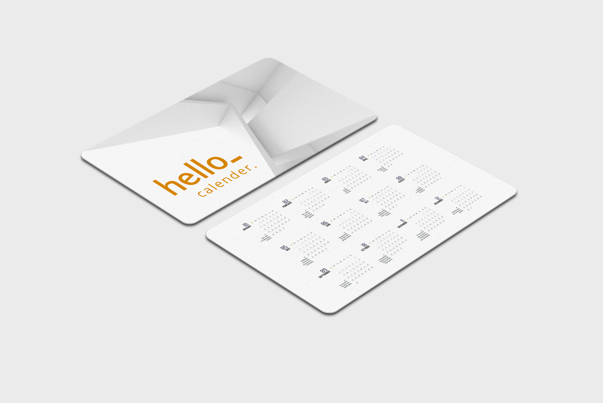 Cartes calendrier