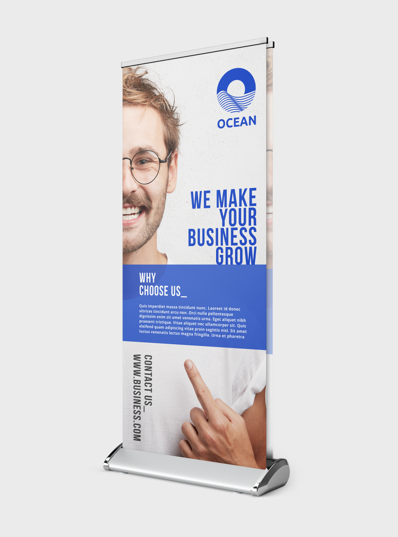 Kakémonos roll-up recto-verso